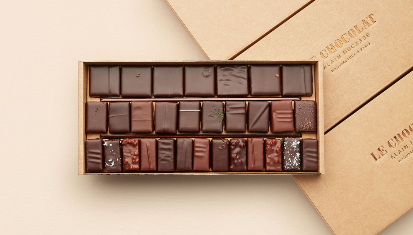 Design du site Alain Ducasse Le Chocolat, Manufacture Chocolat - Lila Montecot, Directrice artistique digitale et UX/UI designer sur Paris en France.